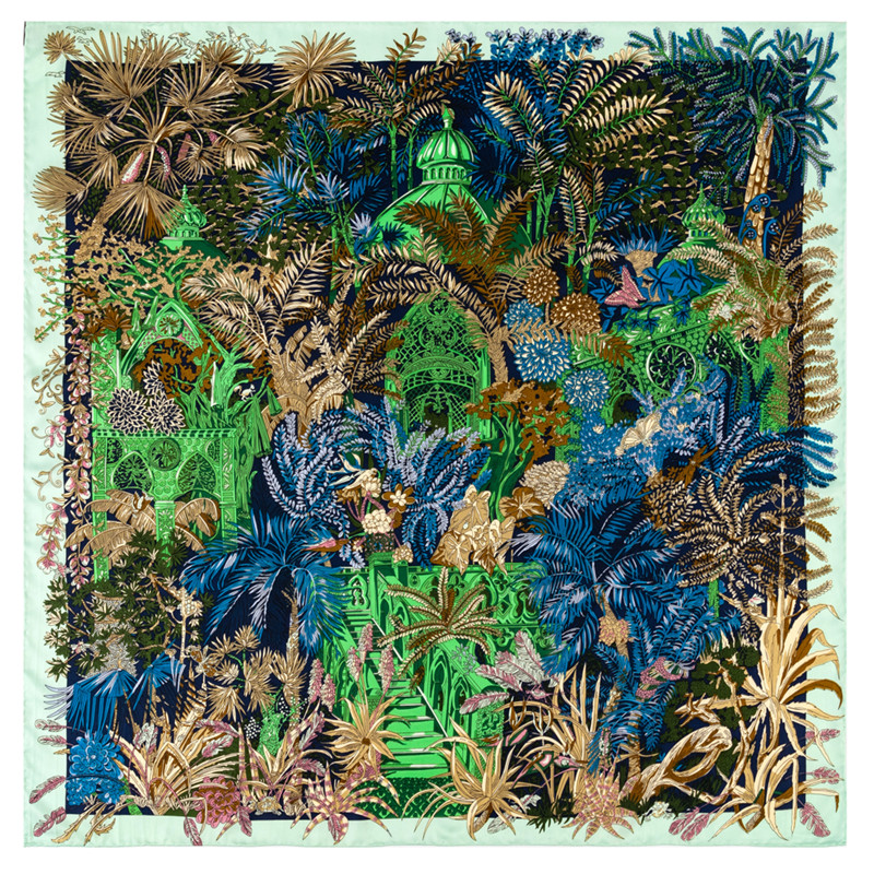 Scarf Silk Square - Hướng Dẫn Sử Dụng Tay Cán