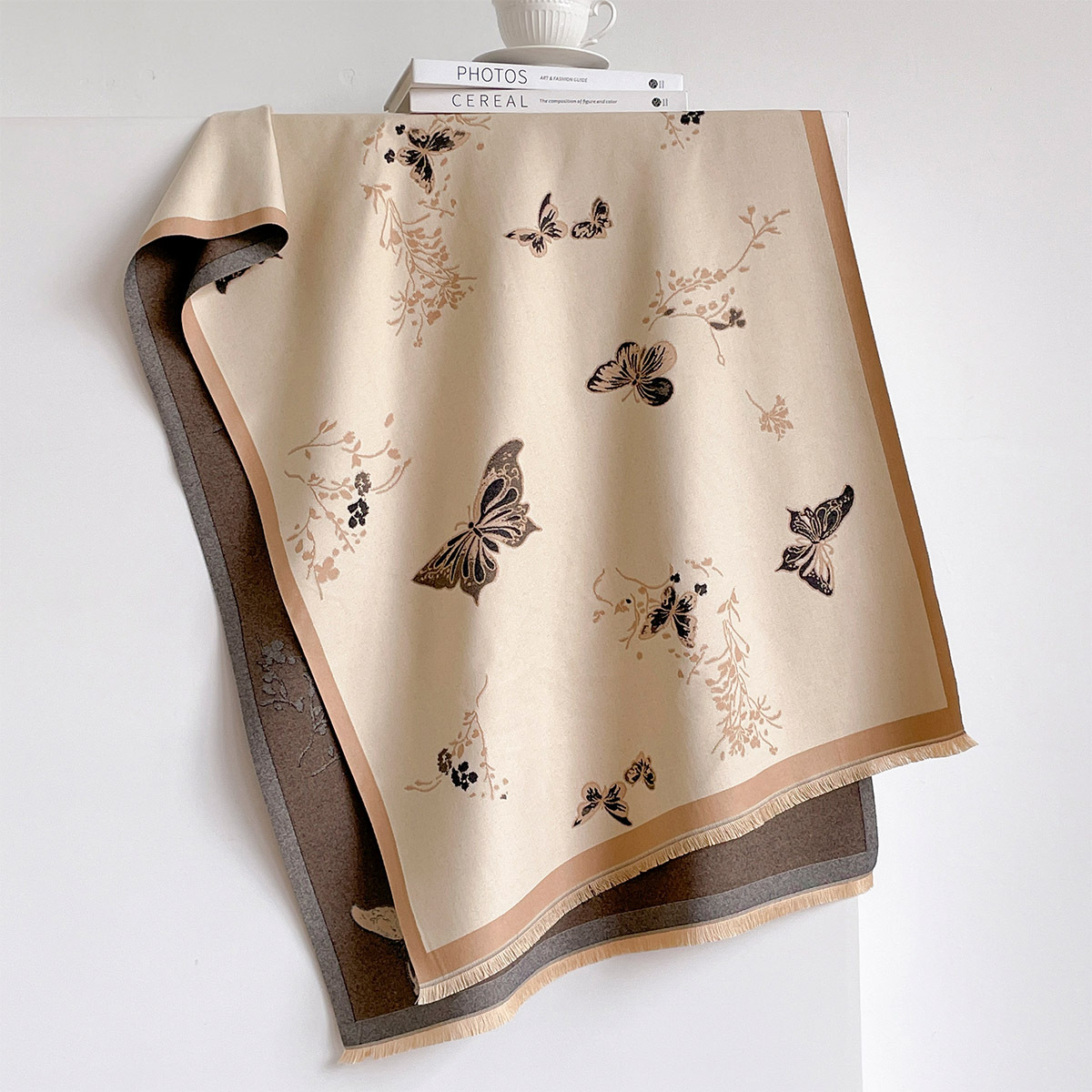 Women Imitation Cashmere Scarf - đánh giá và giá Woven Scarf Blanket