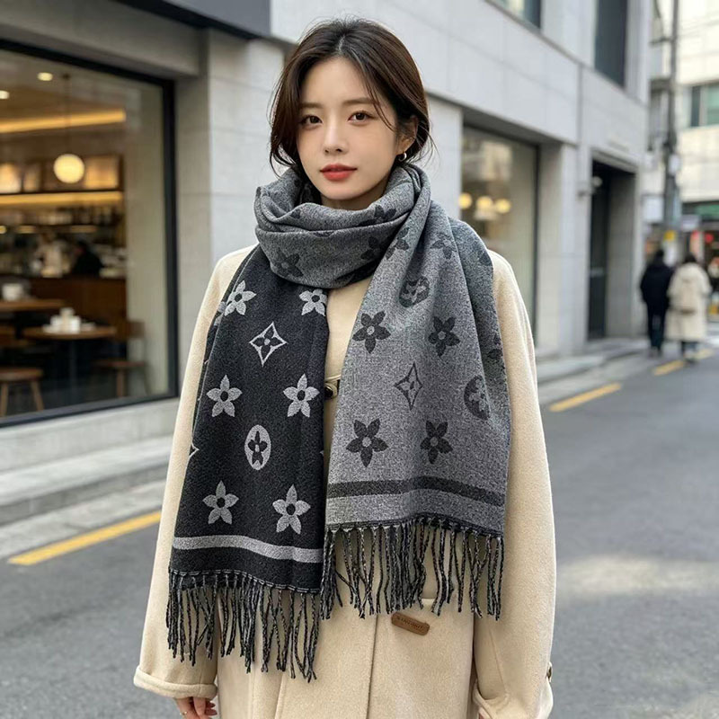 Stylish National Pattern Women - đánh giá và giá Infinity Scarf Knit