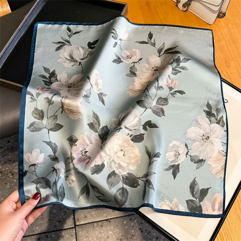 100% Silk Scarf Bandana Women  - đánh giá và giá Scarf Silk Square
