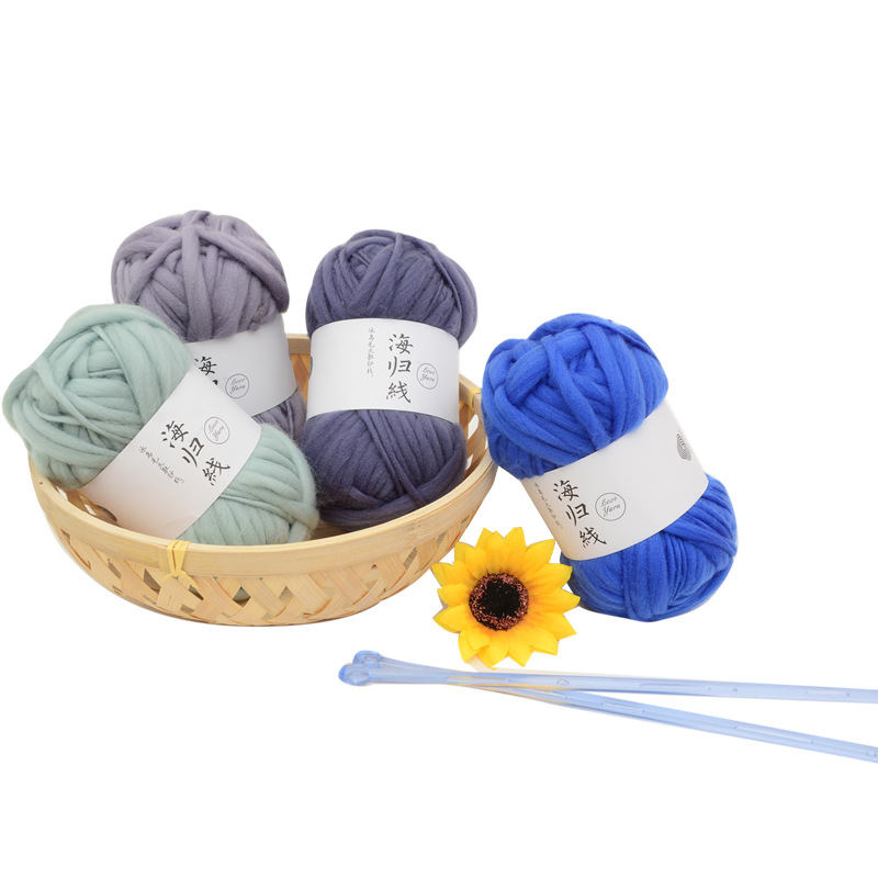 50g Icelandic Coarse Yarn Big  - đánh giá và giá Woven Scarf Blanket