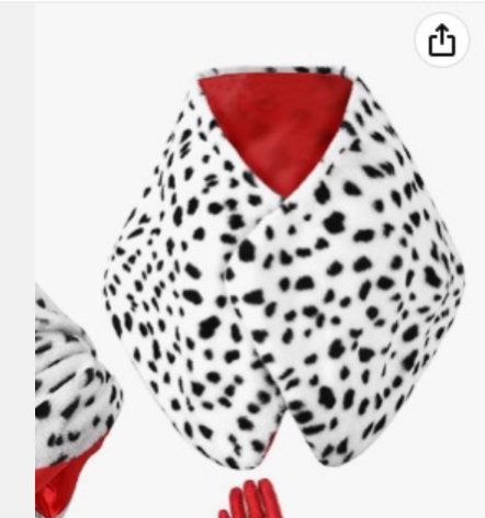 Disfraz Party Women Cruella De - đánh giá và giá Face Scarf Mask