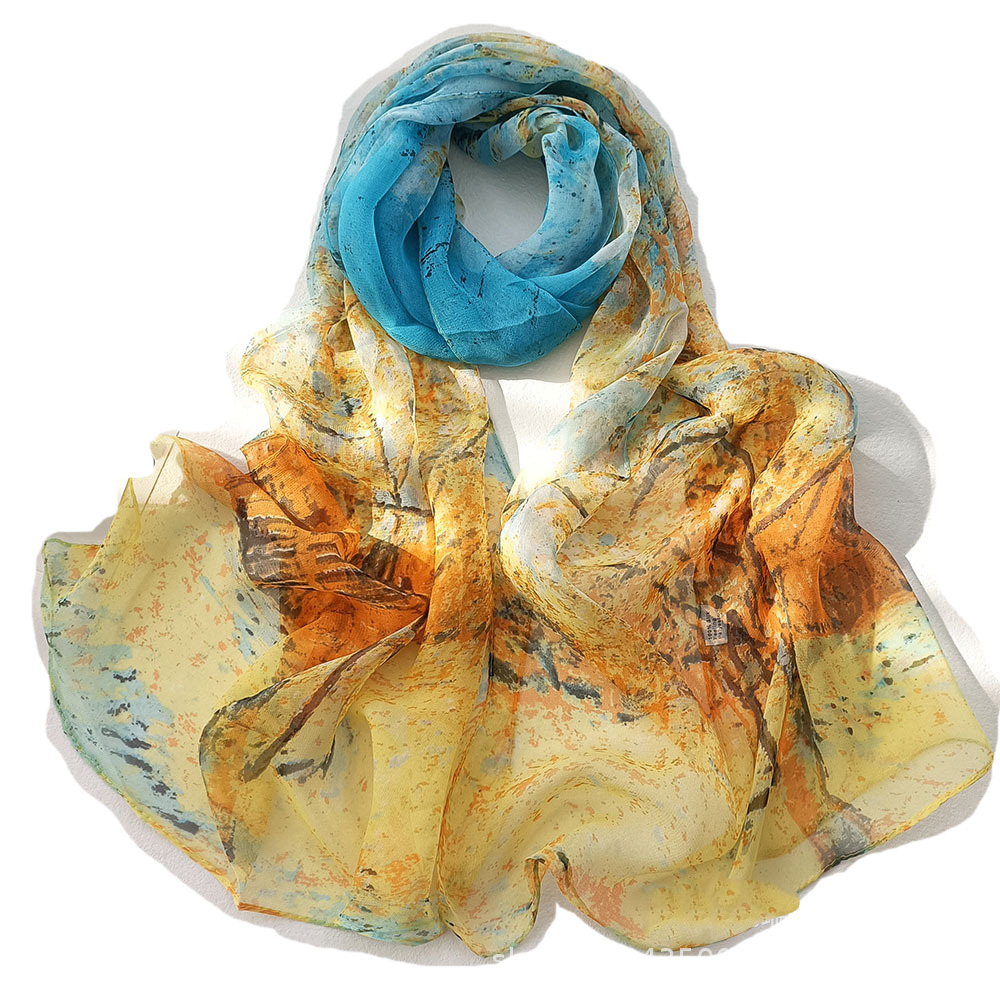 New Fashion Life Tree Chiffon  - đánh giá và giá Face Scarf Mask