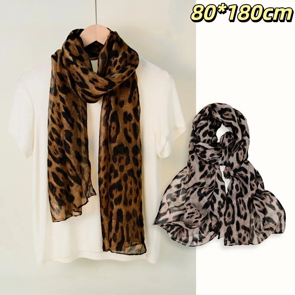 New Soft Leopard Print Scarf T - đánh giá và giá Face Scarf Mask