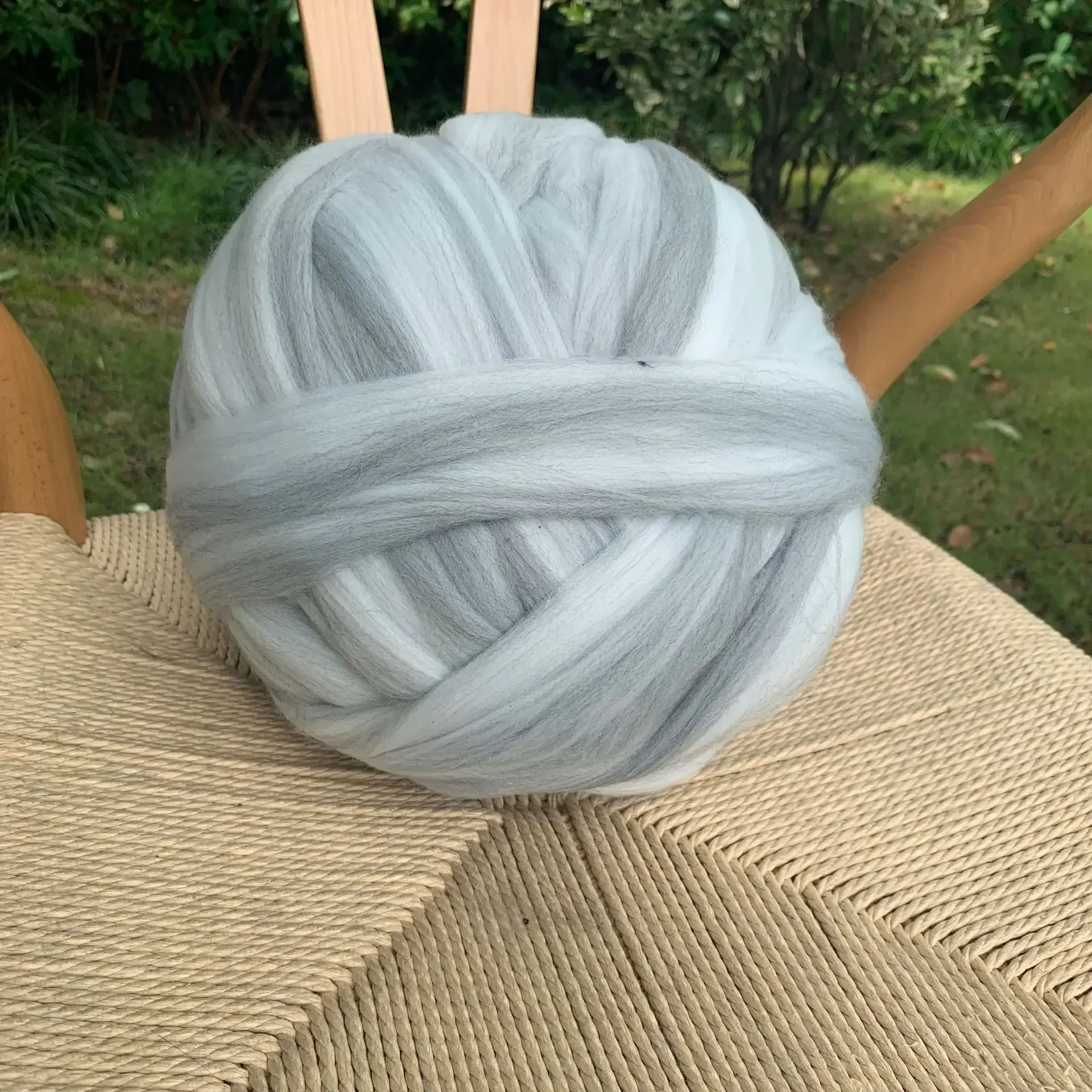 500g super thick 8cm wool hand - đánh giá và giá Woven Scarf Blanket