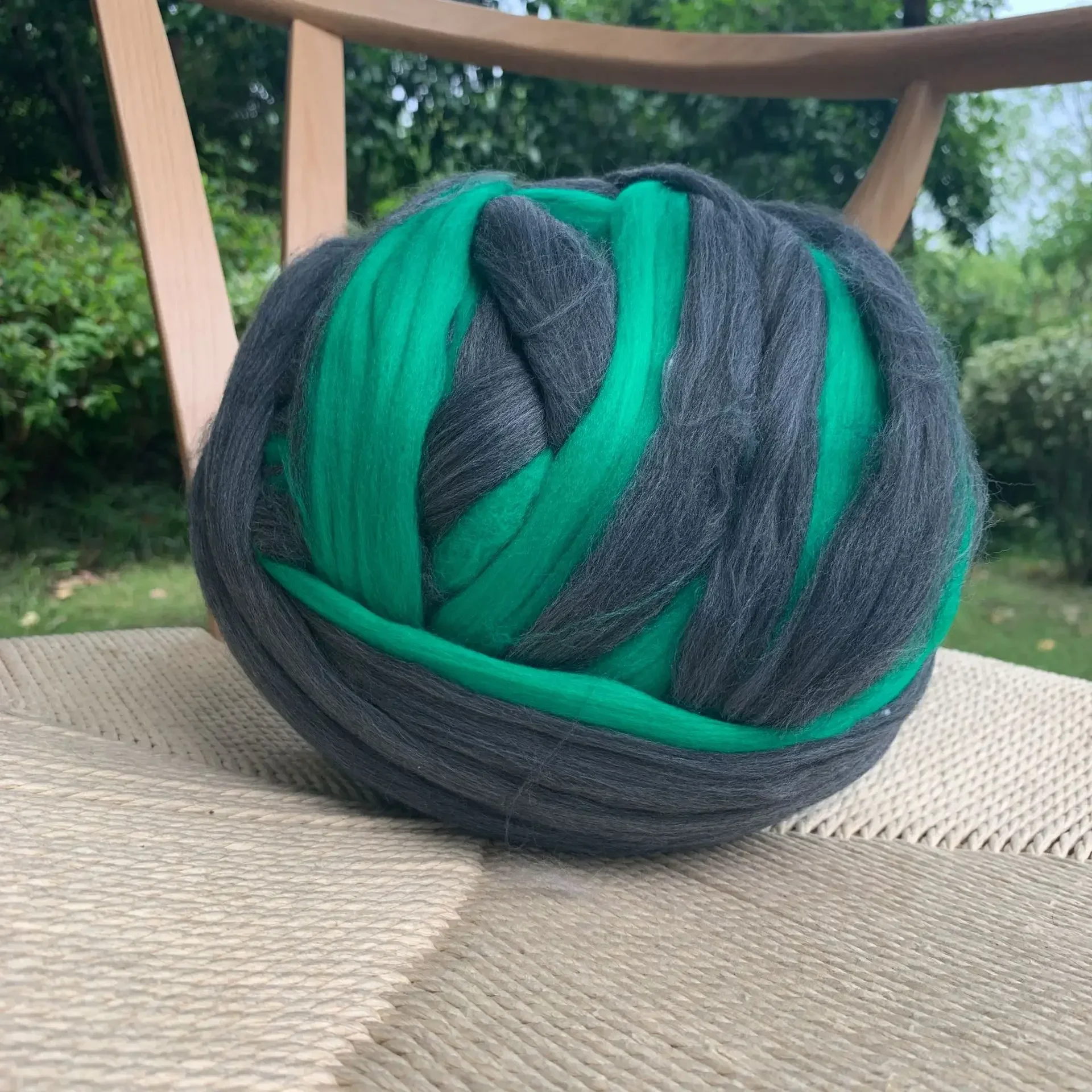 500g super thick 8cm wool hand - đánh giá và giá Woven Scarf Blanket