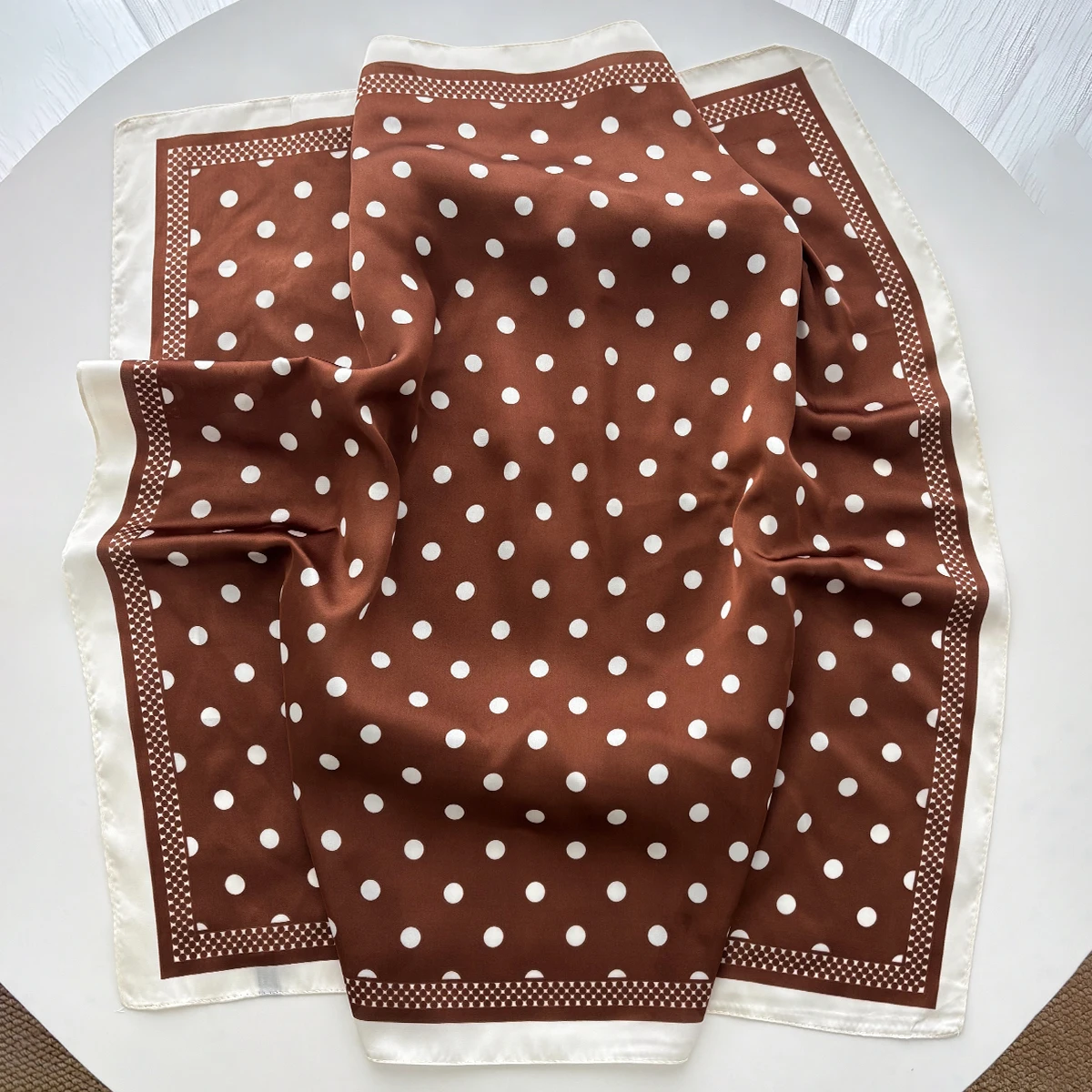 Women Elegant Soft Satin Squar - đánh giá và giá Scarf Silk Square