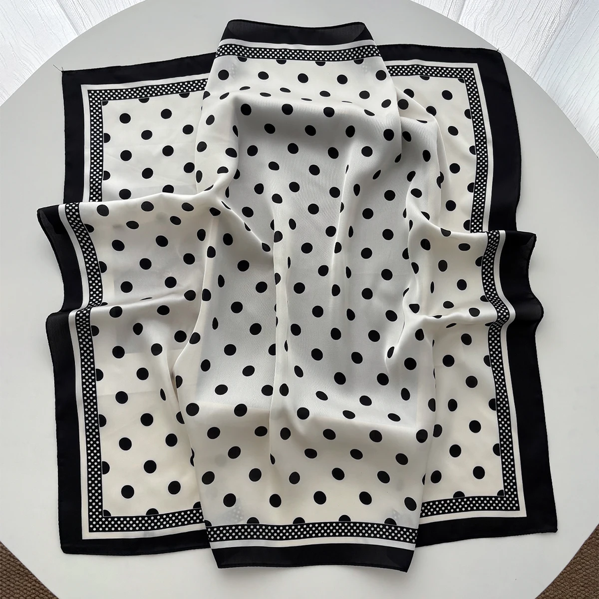 Women Elegant Soft Satin Squar - đánh giá và giá Scarf Silk Square