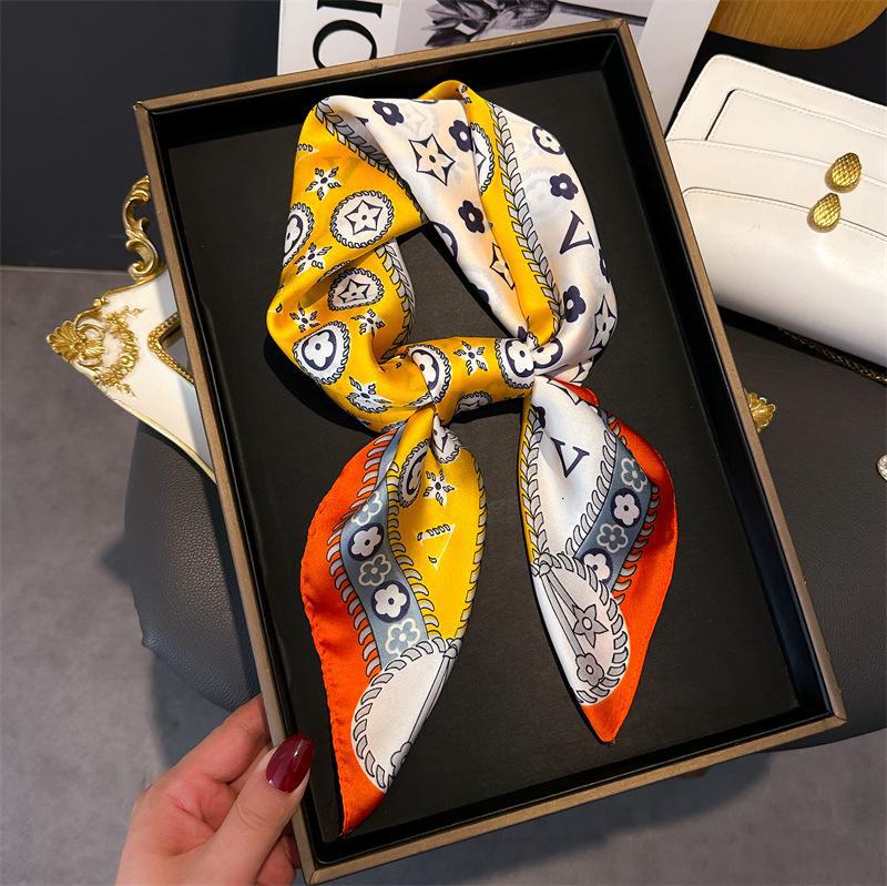 70cm Square Scarf  for Women R - đánh giá và giá Face Scarf Mask