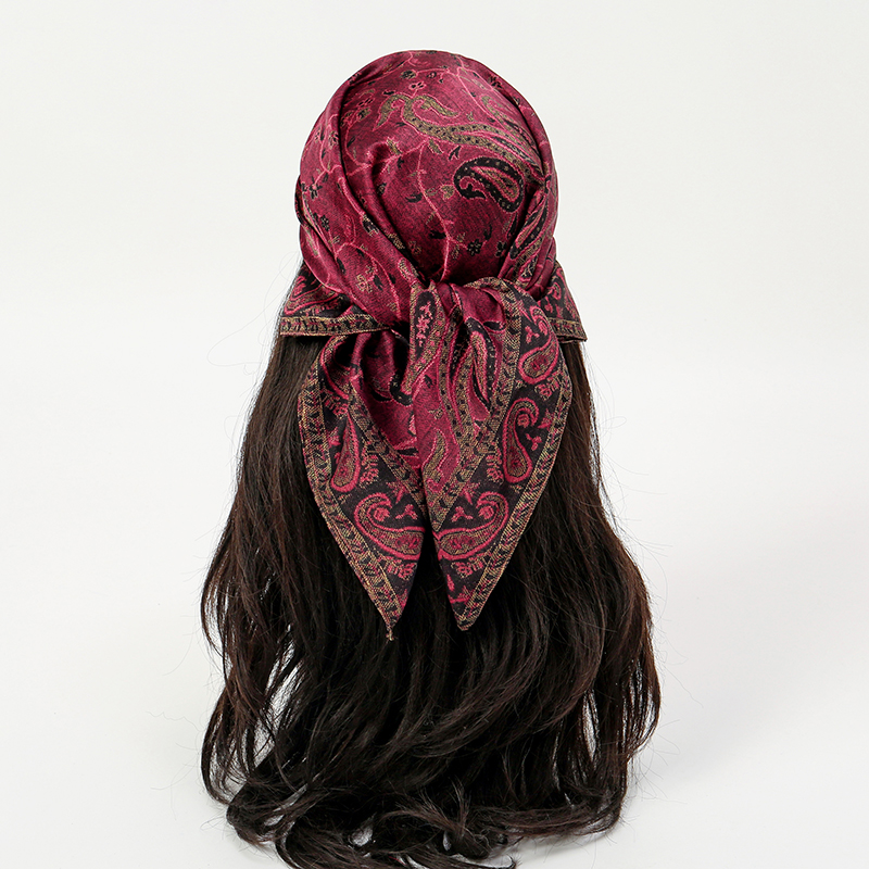 Luxury Silk Scarf 70*70cm Squa - đánh giá và giá Face Scarf Mask