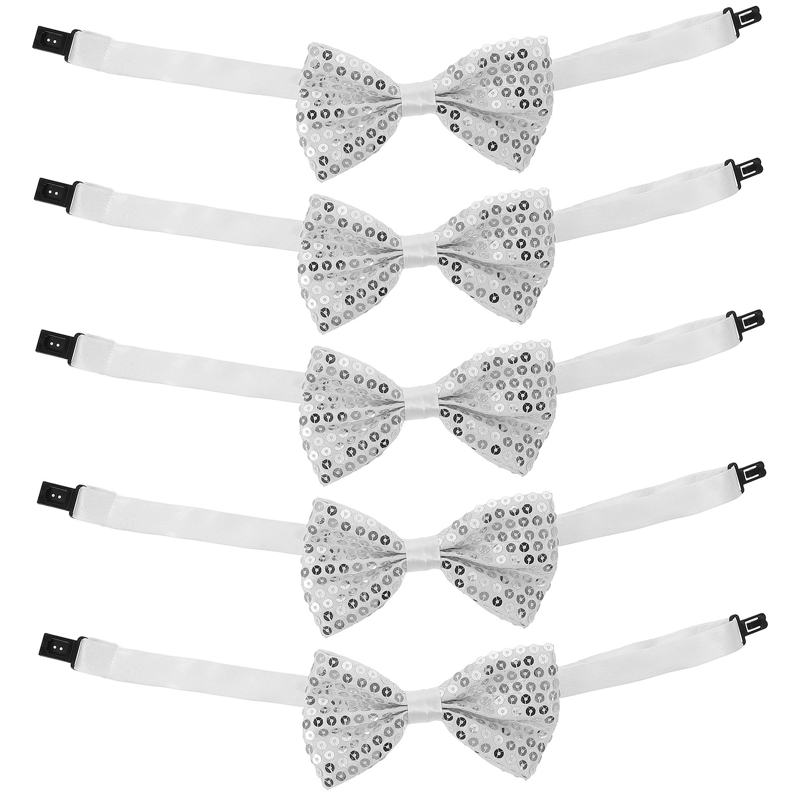 5Pcs Kids Bow Ties Sequin Spar - đánh giá và giá Bow Tie Pre Tied